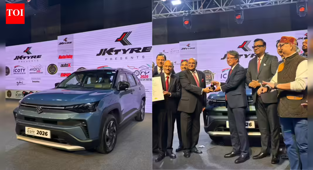 Maruti Suzuki Victoris wins ICOTY 2026, TVS Apache RTX wins IMOTY: All details here