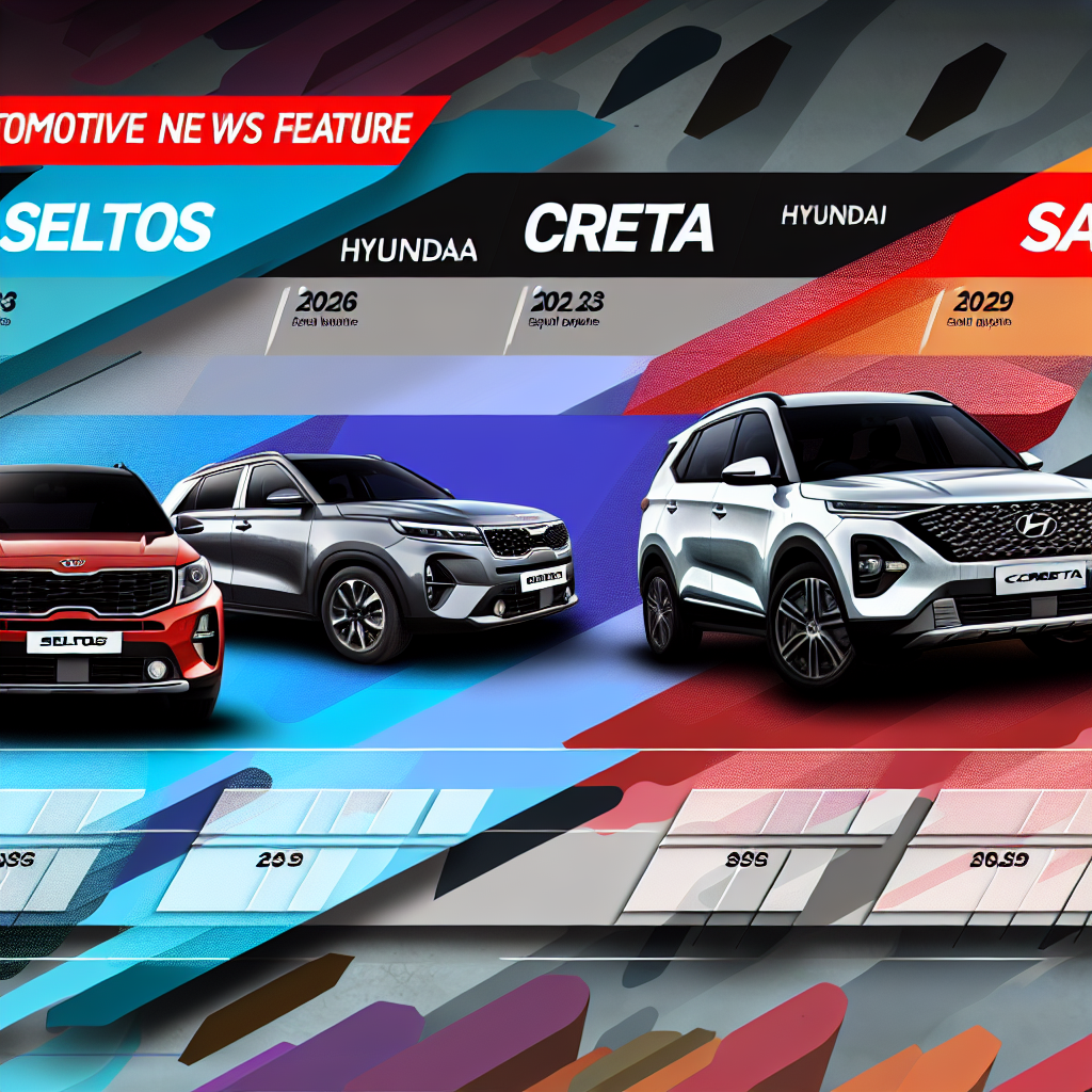 2026 Kia Seltos vs Hyundai Creta vs Tata Sierra: Price, variants, engine options compared