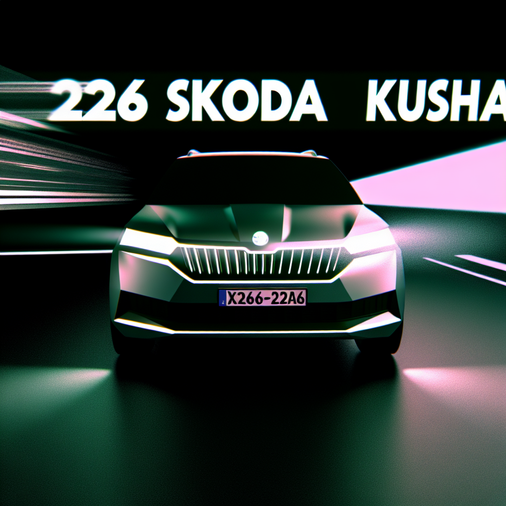 2026 Skoda Kushaq teaser: See the new sleek design