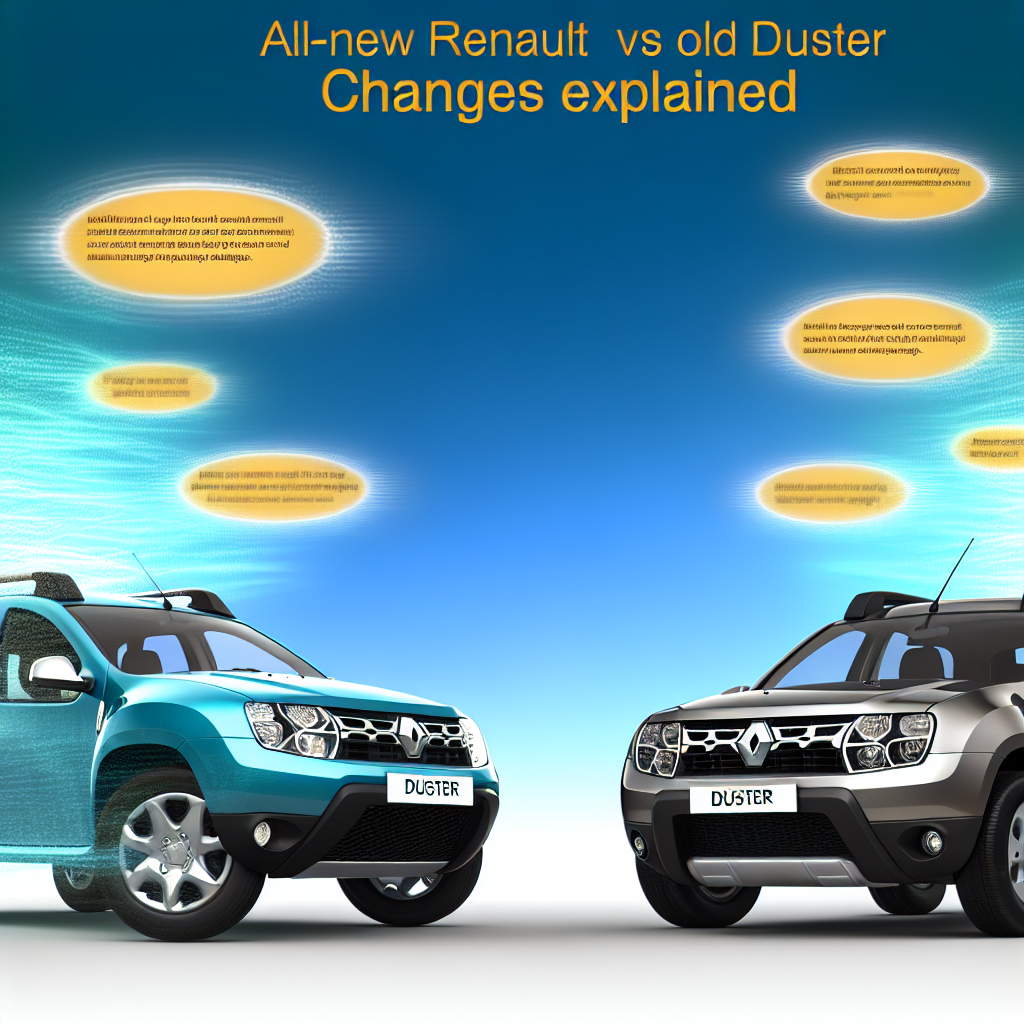 All-new Renault Duster vs old Duster: Changes explained