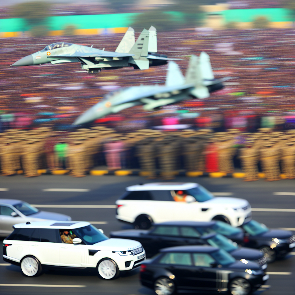 Cars, fighter planes at Republic Day '26 parade: Range Rover Sentinel, Su-30 MKI and more