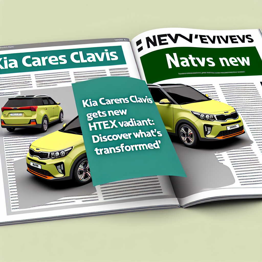 Kia Carens Clavis gets new HTE(EX) variant: Know what's changed