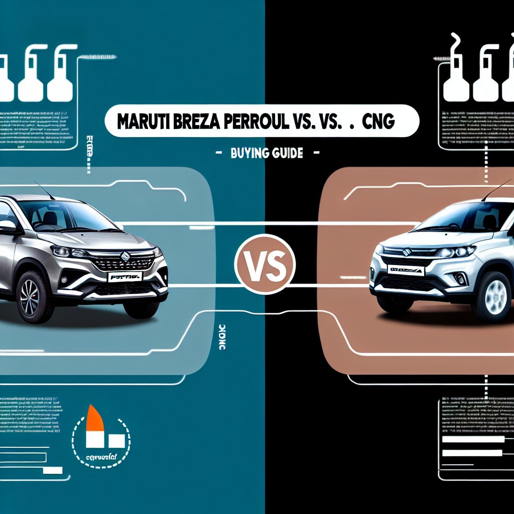 - Maruti Brezza Petrol vs CNG: Ultimate 2026 Buying Guide
