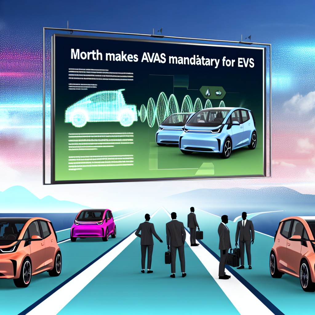 MoRTH makes AVAS mandatory for these EVs: Dates, technology explained