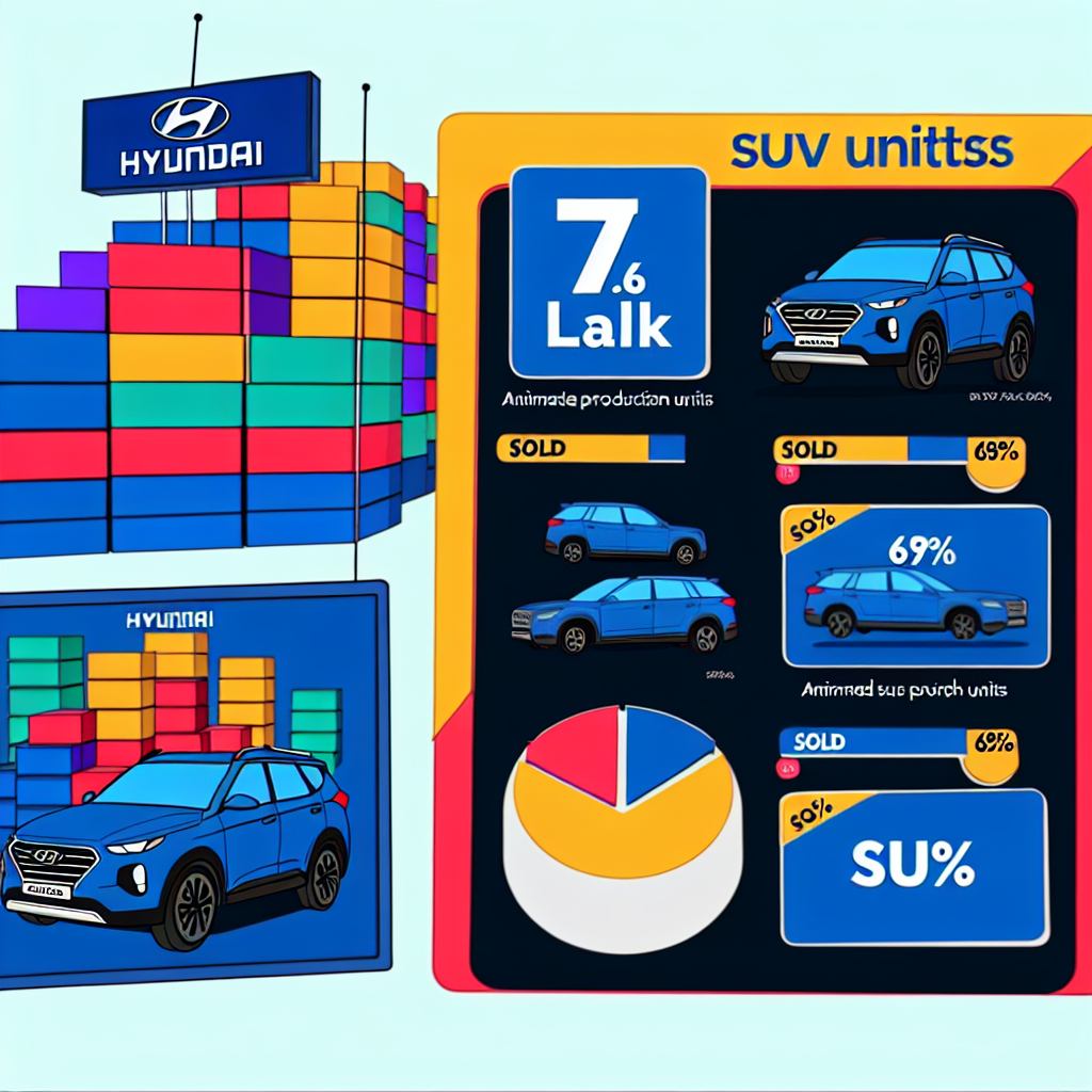 Hyundai sets record with 7.6 lakh units, SUVs contribute 69% in sales!