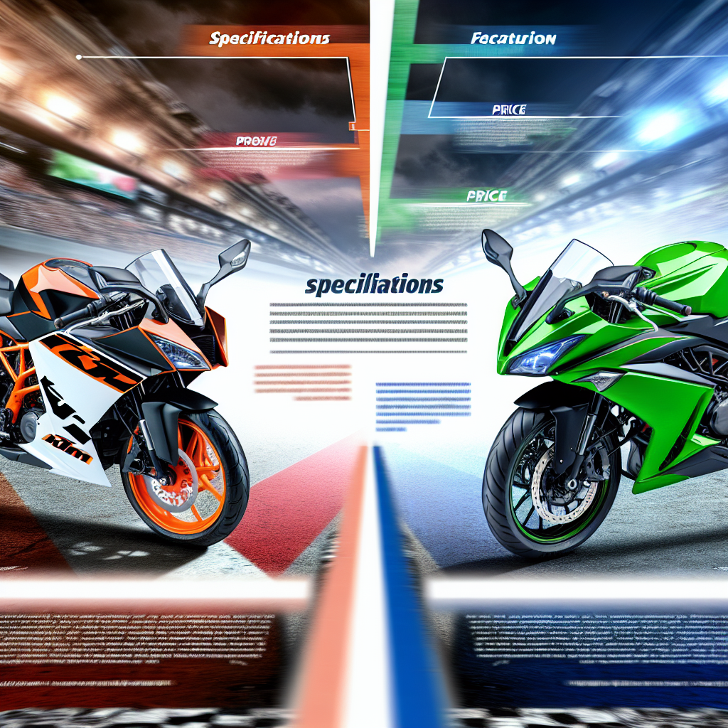 KTM RC 390 vs Kawasaki Ninja 300: Specifications, Price, Features and more