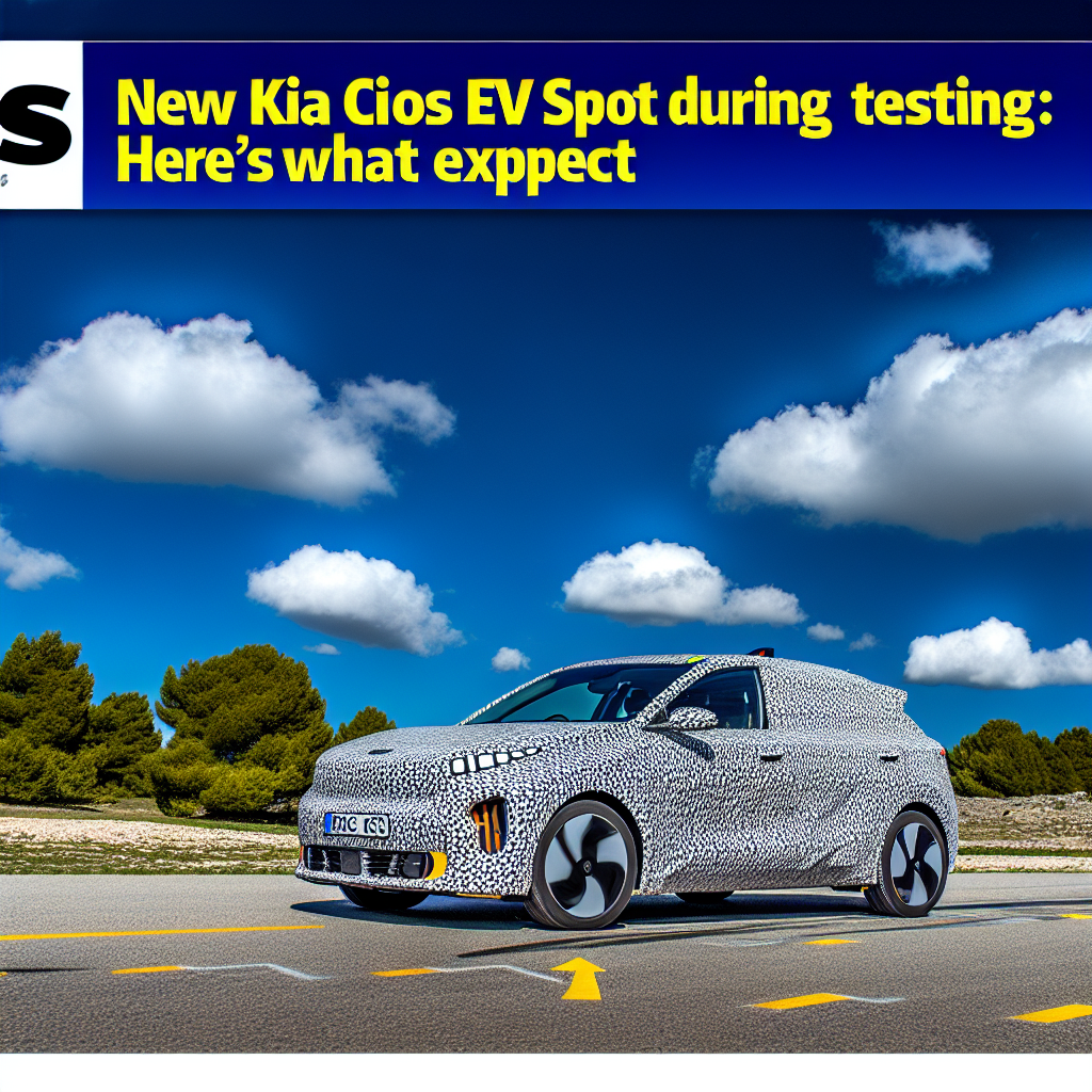 New Kia Ciros EV spotted during testing: here's what to expect