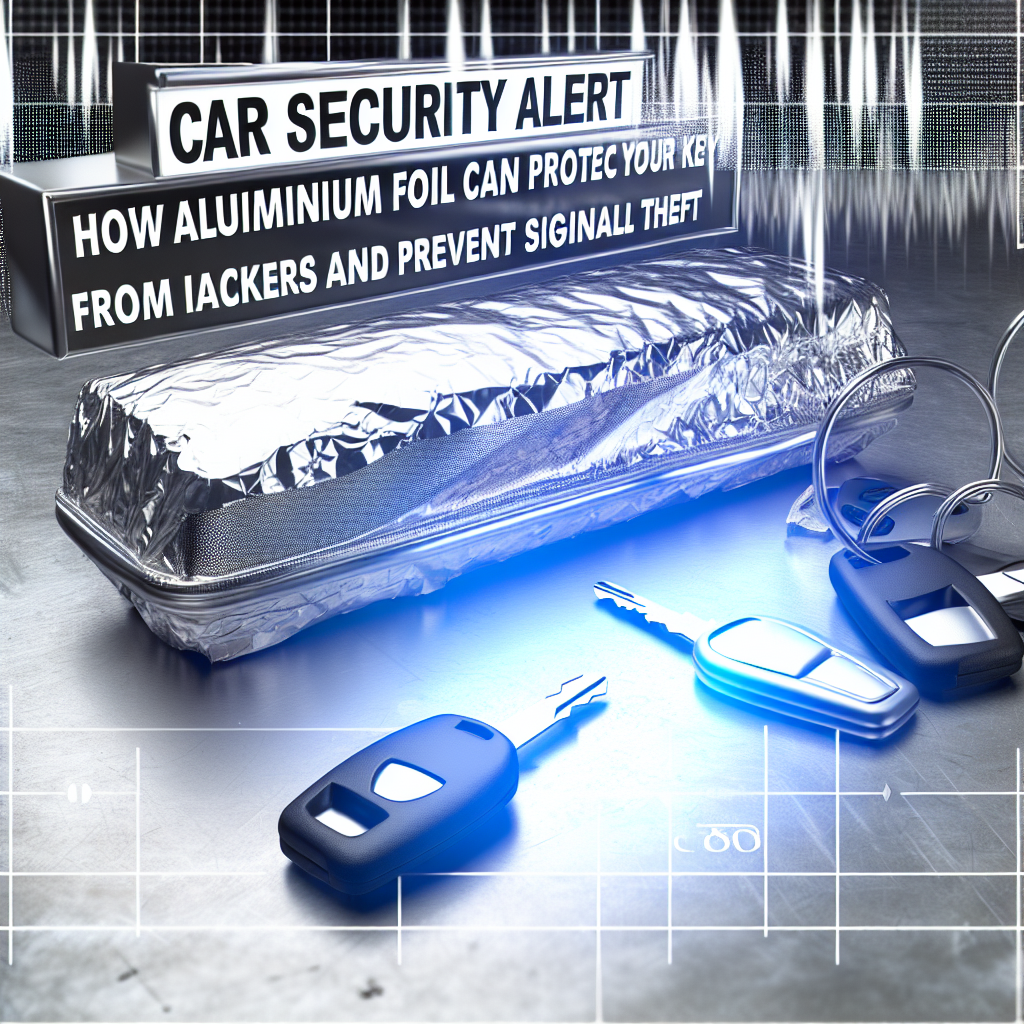 Car Security Alert: How Aluminum Foil Wrapping Can Protect Your Key Box from Hackers and Prevent Signal Theft