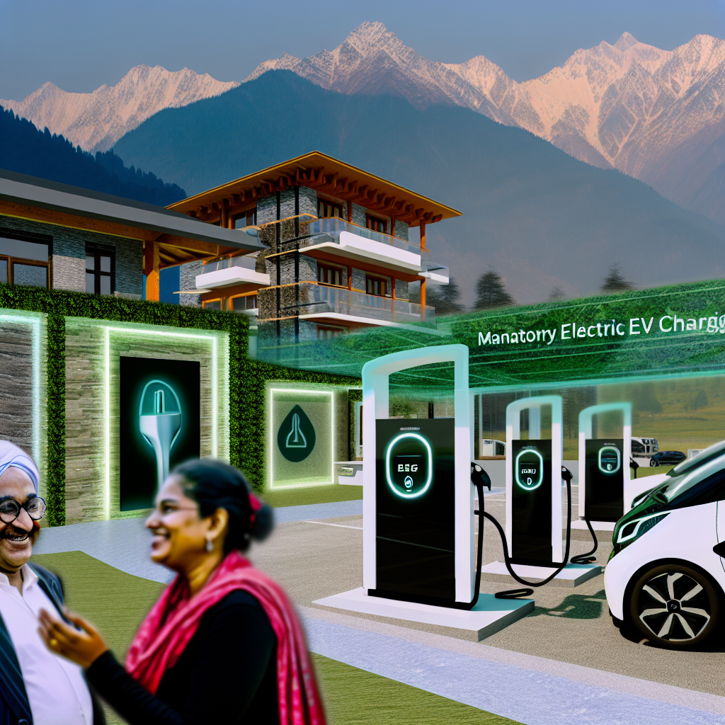 Himachal Pradesh makes EV charging points mandatory in real estate projects