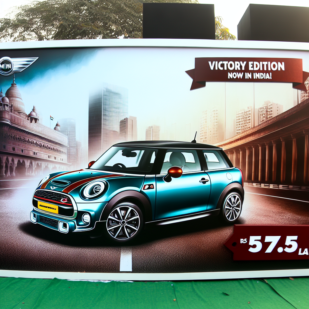 Mini Cooper S Victory Edition launched in India at Rs 57.5 lakh