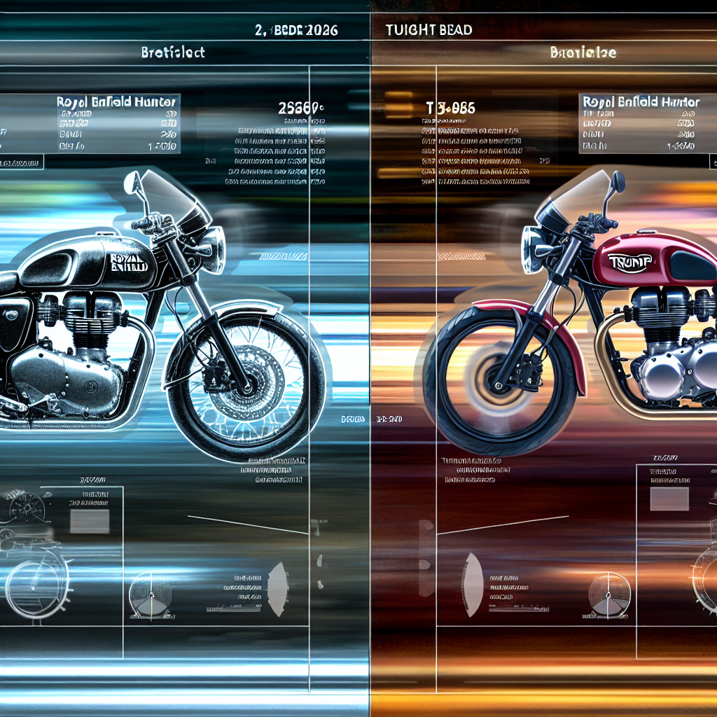 2026 Royal Enfield Hunter vs Triumph T4: Price, Engine and More Comparison