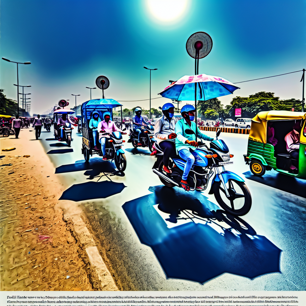 Delhi heatwave: Riders can adopt simple methods to avoid heatstroke
