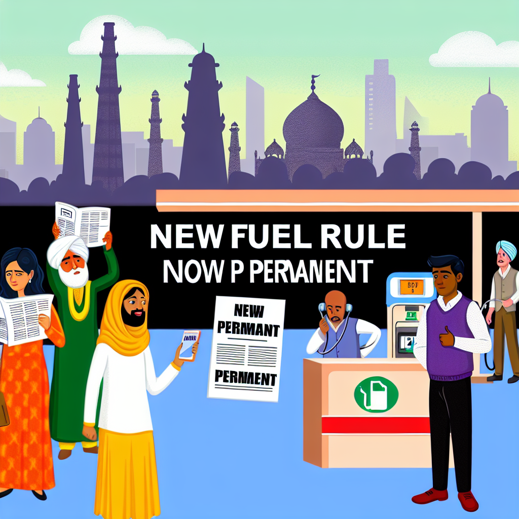 Delhi's strict new fuel rule now permanent: What it means for you