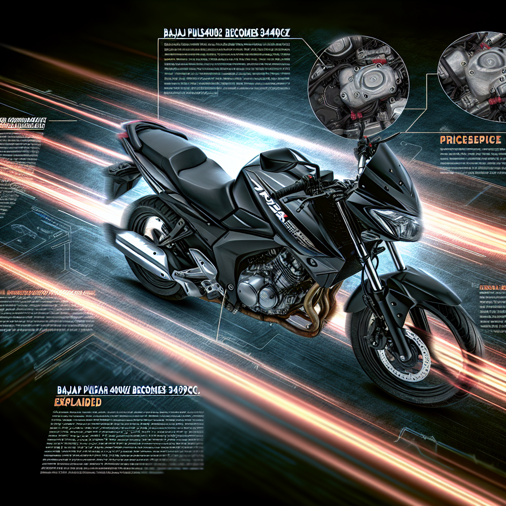 Bajaj Pulsar NS400Z becomes 349cc: Price, engine specifications and more explained