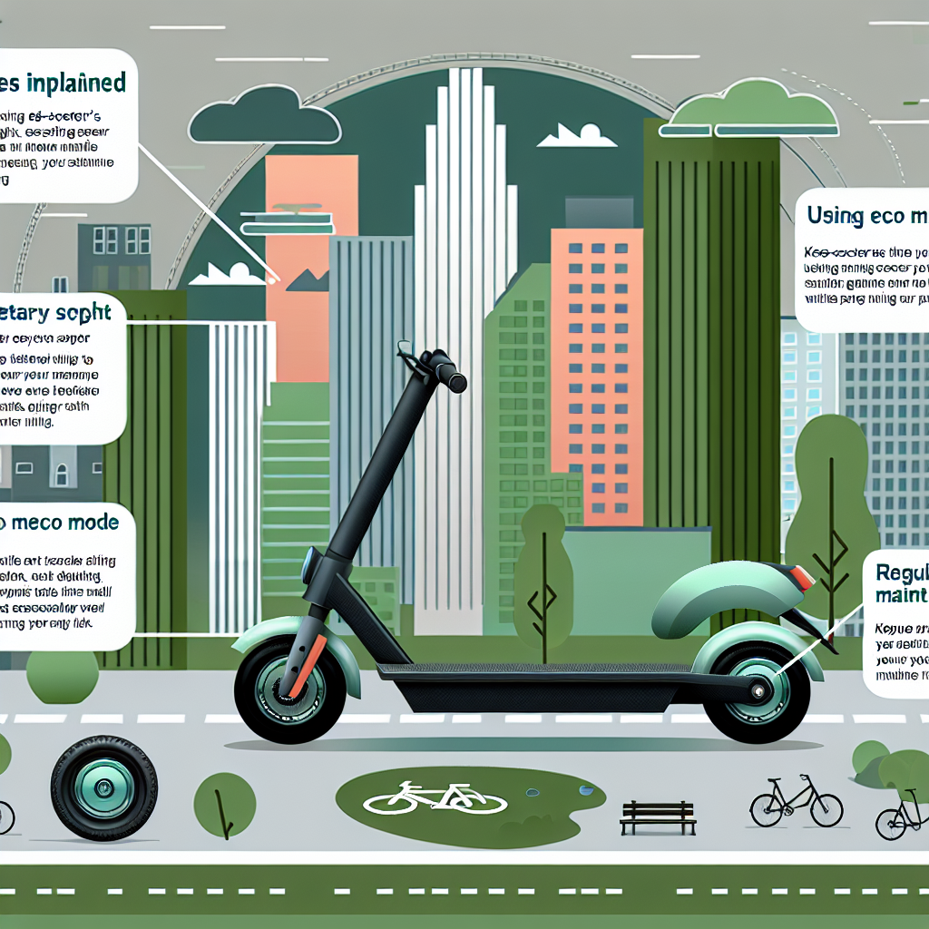 How to maximize the range of your e-scooter in urban riding: simple tips
